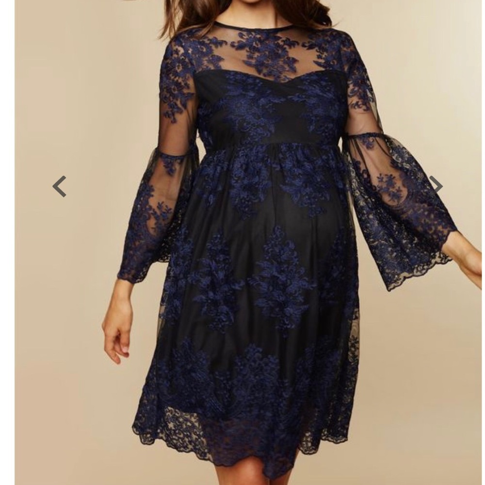 Lace motherhood Maternity dress